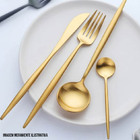 Jogo De Talheres Slim Gold Cdp