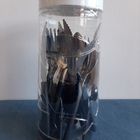 Jogo De Talheres Tagliatori 24 Peças Preto