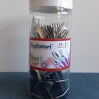 Jogo De Talheres Tagliatori 24 Peças Preto