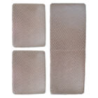 Jogo De Tapete Cozinha 3 Peças Pratik Royale Bege Oasis