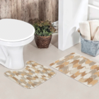 Jogo De Tapetes Para Banheiro 2 Peças Elegance  Único