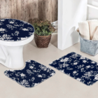 Jogo De Tapetes Para Banheiro Ilhabela  Único