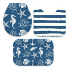 Jogo De Tapetes Para Banheiro Mariner Único