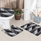 Jogo De Tapetes Para Banheiro Marmoritto Único