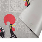 Jogo de Tapetes para Cozinha Animal Cinza 1,20x0,38/0,60x0,38/0,60x0,38m