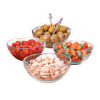 Jogo De Tigelas De Sobremesa Transparente 200ml 4 Peças - Cas