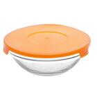 Jogo De Tigelas De Vidro Com Tampa Colorida 10 Peças