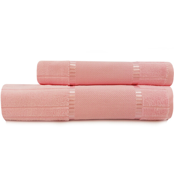 Jogo De Toalha - 2 Peças Banho + Rosto Aveludado Para Bordar