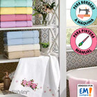 Jogo De Toalha 3 Peças Banho Aveludado Para Bordar - Artesana