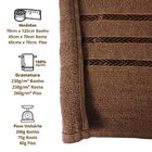 Jogo De Toalha 4 Peças Banho Rosto Tapete Piso Com Embalagem