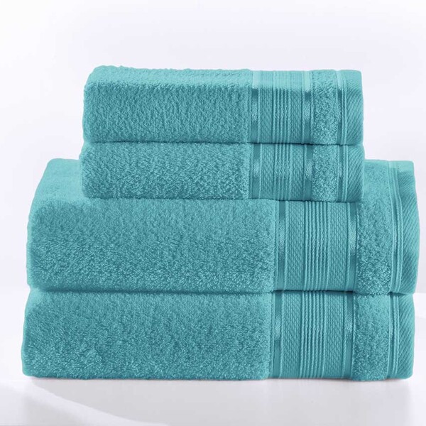 Jogo De Toalha 4 Peças Felpuda - Knut - Royal - 100% Algodão