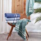 Jogo De Toalha 5 Peças Felpuda - Serena - Prata - 100% Algodã