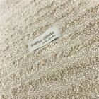 Jogo De Toalha 5 Peças Fio Penteado 100% Algodão Branca E Bege