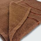 Jogo De Toalha Banho 5 Peças Viena 100% Algodão Marrom