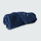 Jogo De Toalha Banho Gigante 6 Peças Egito 100% Algodão Azul