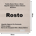 Jogo De Toalha Buettner Algodão Egípcio Nobre 5 Peças Aliance