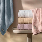 Jogo de Toalha de Banho Karsten Empire Rose 4 Peças 100% Algodão 70x135cm