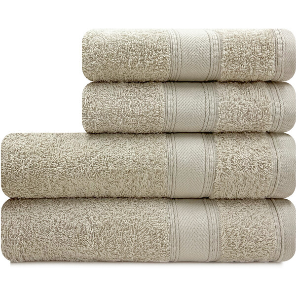 Jogo De Toalha Linea 100 Algodão Banho E Rosto Karsten