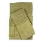 Jogo De Toalha Malta Verde Oliva 2 Peças - A\casa