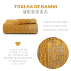 Jogo De Toalha Simples 2 Pçs Banho E Rosto Eudora Variação: A