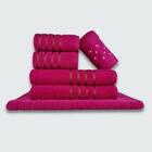 Jogo De Toalhas 12 Pçs Coleção Dubai 100% Algodão Rs+rs