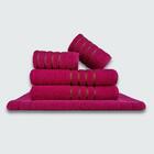 Jogo De Toalhas 15 Pçs Coleção Dubai 100% Algodão Cz+rs+mr