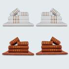 Jogo De Toalhas 20 Pçs Coleção Dubai 100% Algodão Br+mr