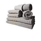 Jogo De Toalhas 2 Banho 2 Rosto 2 Piso - 6 Pçs Dubai 100% Alg