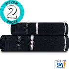 Jogo De Toalhas 2 Peças - Banho + Rosto Marcotex 100 Algodão