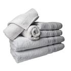 Jogo De Toalhas 4 Banhos 4 Rostos 4 Pisos Grande Grossa Branc