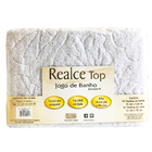 Jogo De Toalhas 4 Peças 100% Algodão Sultan Ele E Ela Realce