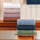 Jogo De Toalhas 4 Peças Atlântica 435g/m² - Cosmopolitan Mari