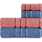 Jogo De Toalhas 4 Peças Banhão + Rosto Algodão Classic Emcomp