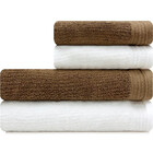 Jogo De Toalhas 4 Peças - Banhão Gigante + Rosto 100 Algodão