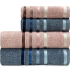 Jogo De Toalhas 4 Peças Banhão Gigante + Rosto 100 Algodão Fi