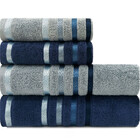 Jogo De Toalhas 4 Peças Banhão Gigante + Rosto Fio Penteado L