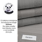 Jogo De Toalhas 4 Peças Banho 100 Algodão Empire Karsten