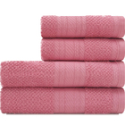 Jogo De Toalhas 4 Peças - Banho + Rosto 100 Algodão Empire Ka