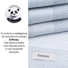 Jogo De Toalhas 4 Peças - Banho + Rosto 100 Algodão Empire Ka