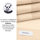 Jogo De Toalhas 4 Peças - Banho + Rosto 100 Algodão Empire Ka