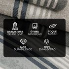 Jogo De Toalhas 4 Peças Banho + Rosto Algodão Dynamo Camesa E