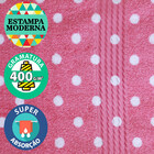 Jogo De Toalhas 4 Peças Banho E Rosto 100 Algodão Felpuda Doh