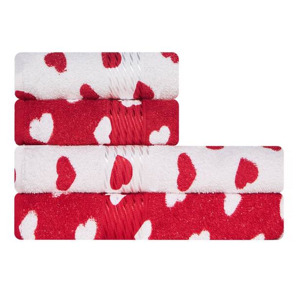 Jogo De Toalhas 4 Peças Banho E Rosto 100 Algodão Prisma Dohl