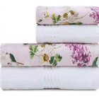 Jogo De Toalhas 4 Peças Banho E Rosto 100 Algodão Prisma Dohl