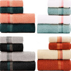 Jogo De Toalhas 4 Peças Banho E Rosto Algodão Felpuda Dimer K