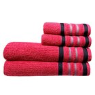 Jogo De Toalhas 4 Peças Feirão De Toalhas 400g/m² - Boston Ma