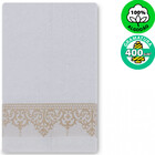 Jogo De Toalhas 4 Peças Siena Banhão E Rosto 100 Algodão Marc