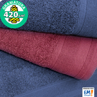 Jogo De Toalhas Banhão + Rosto 3 Peças Premium 100 Algodão Un