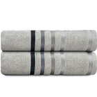 Jogo De Toalhas Banhão Gigante 2 Peças Fios Penteados Lumina