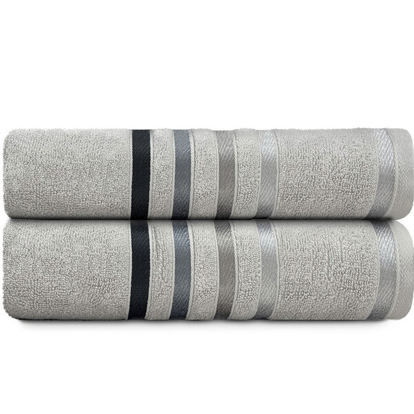 Jogo De Toalhas Banhão Gigante 2 Peças Fios Penteados Lumina